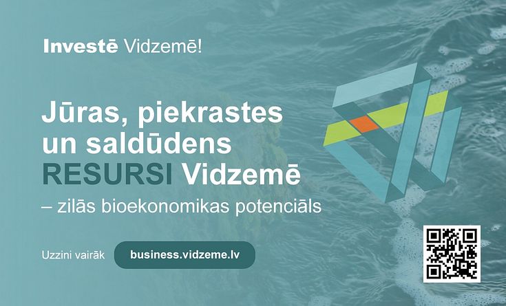 juras piekrastes un saldudens resursiem vidzemes regiona liels potencials