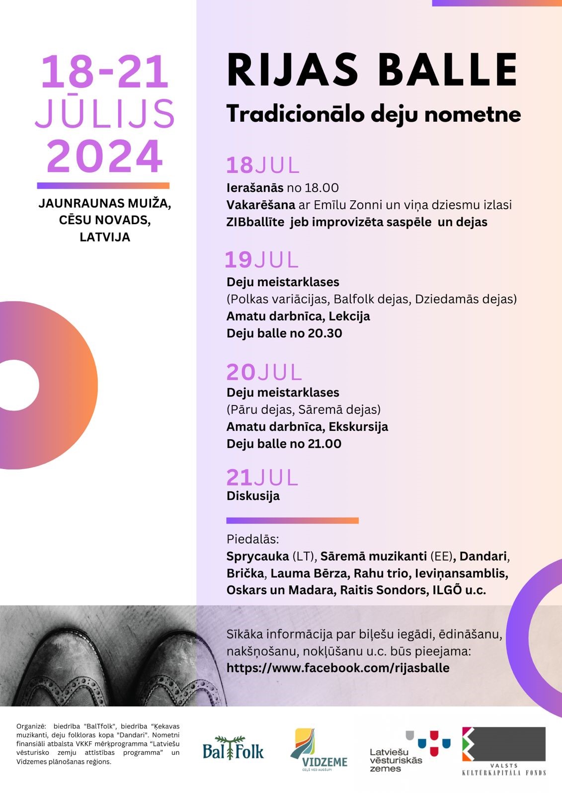 julija aicina uz rijas balles nometni 2024