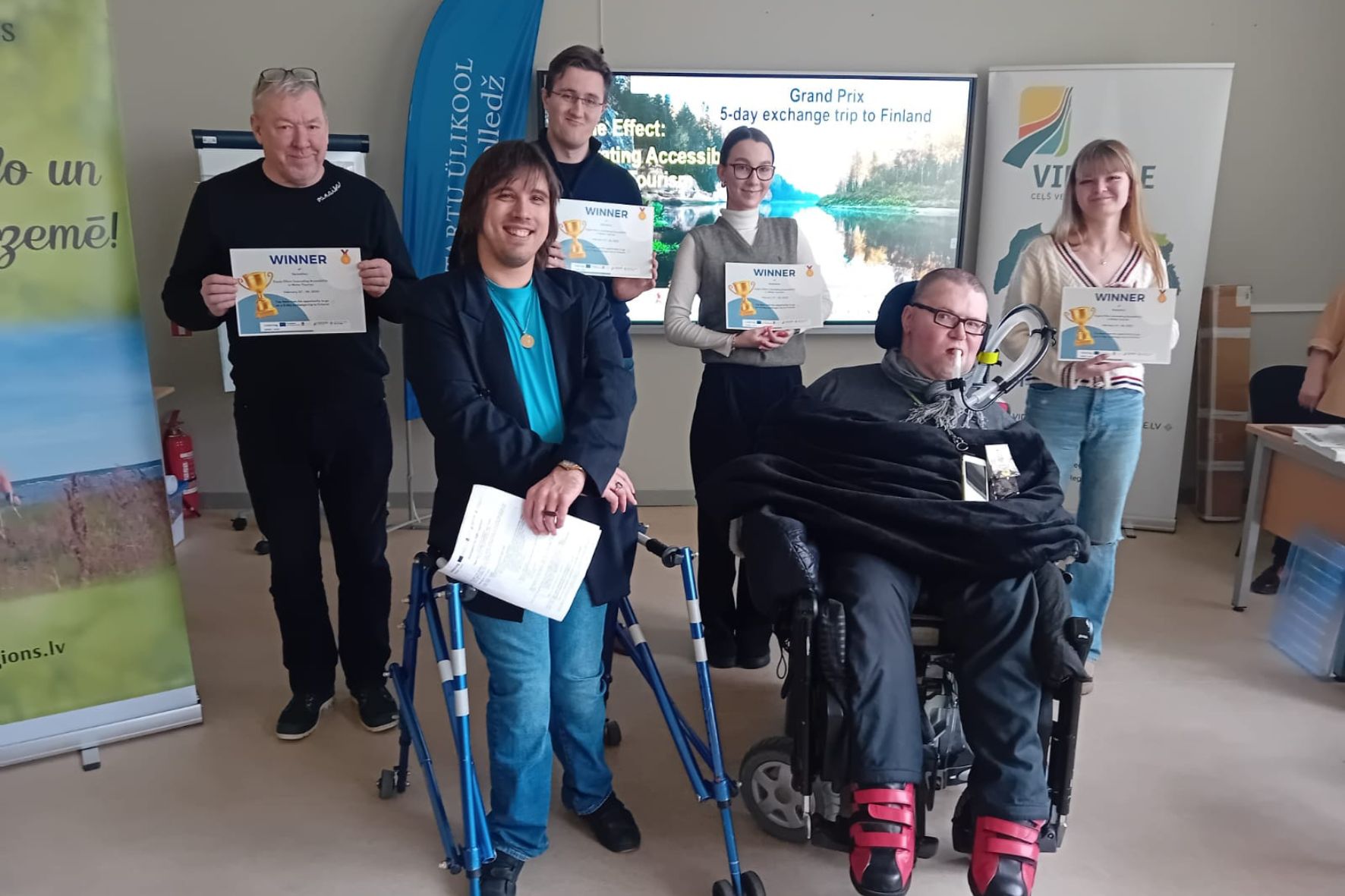 with the announcement of the winners the innovation hackathon ripple effect accessibility innovations in water tourism has ended