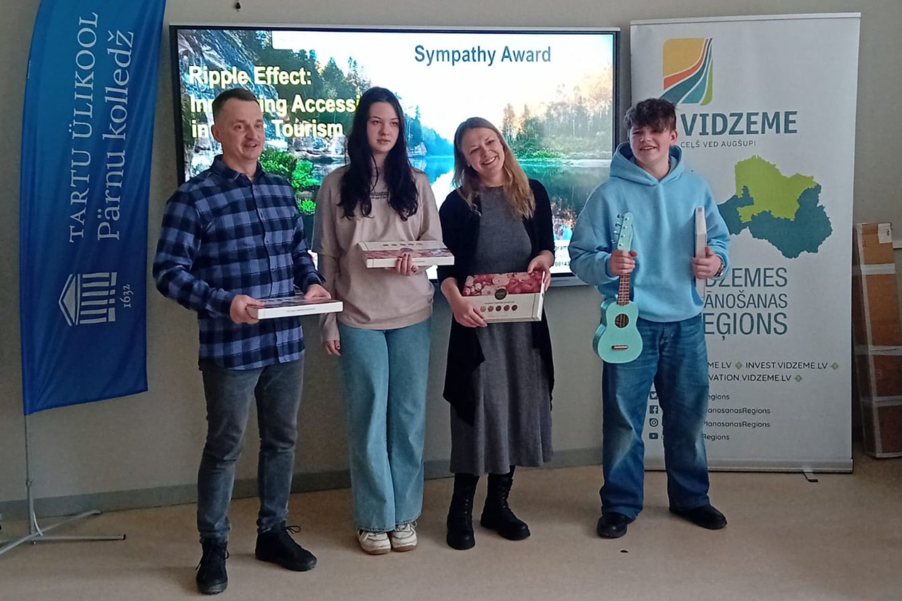 with the announcement of the winners the innovation hackathon ripple effect accessibility innovations in water tourism has ended