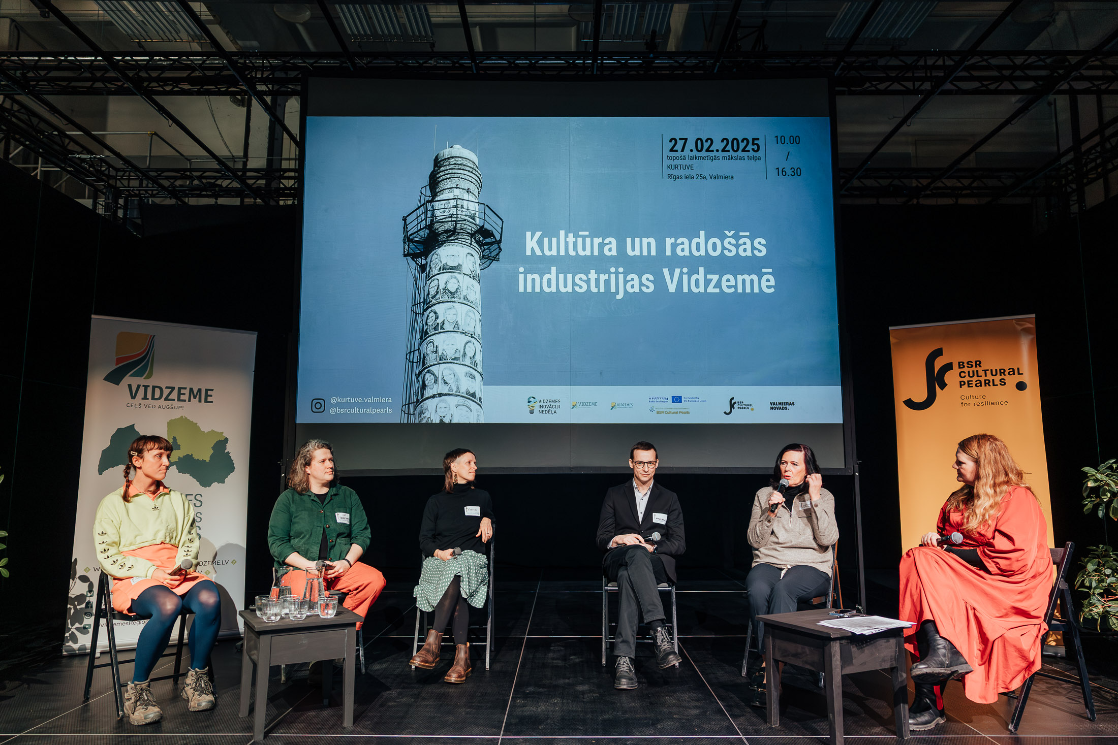 valmiera vairak neka 100 dalibnieku diskute par kulturu radosumu un kopienam