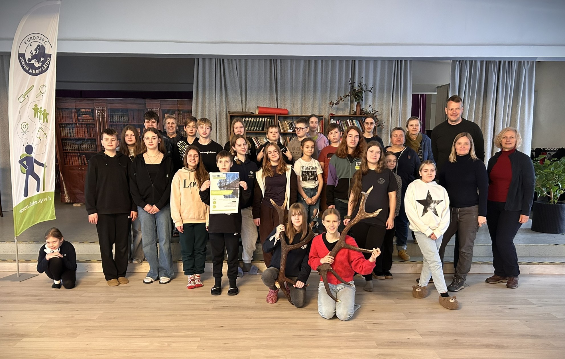 junior rangers engage in biodiversity conservation at the vidzeme
