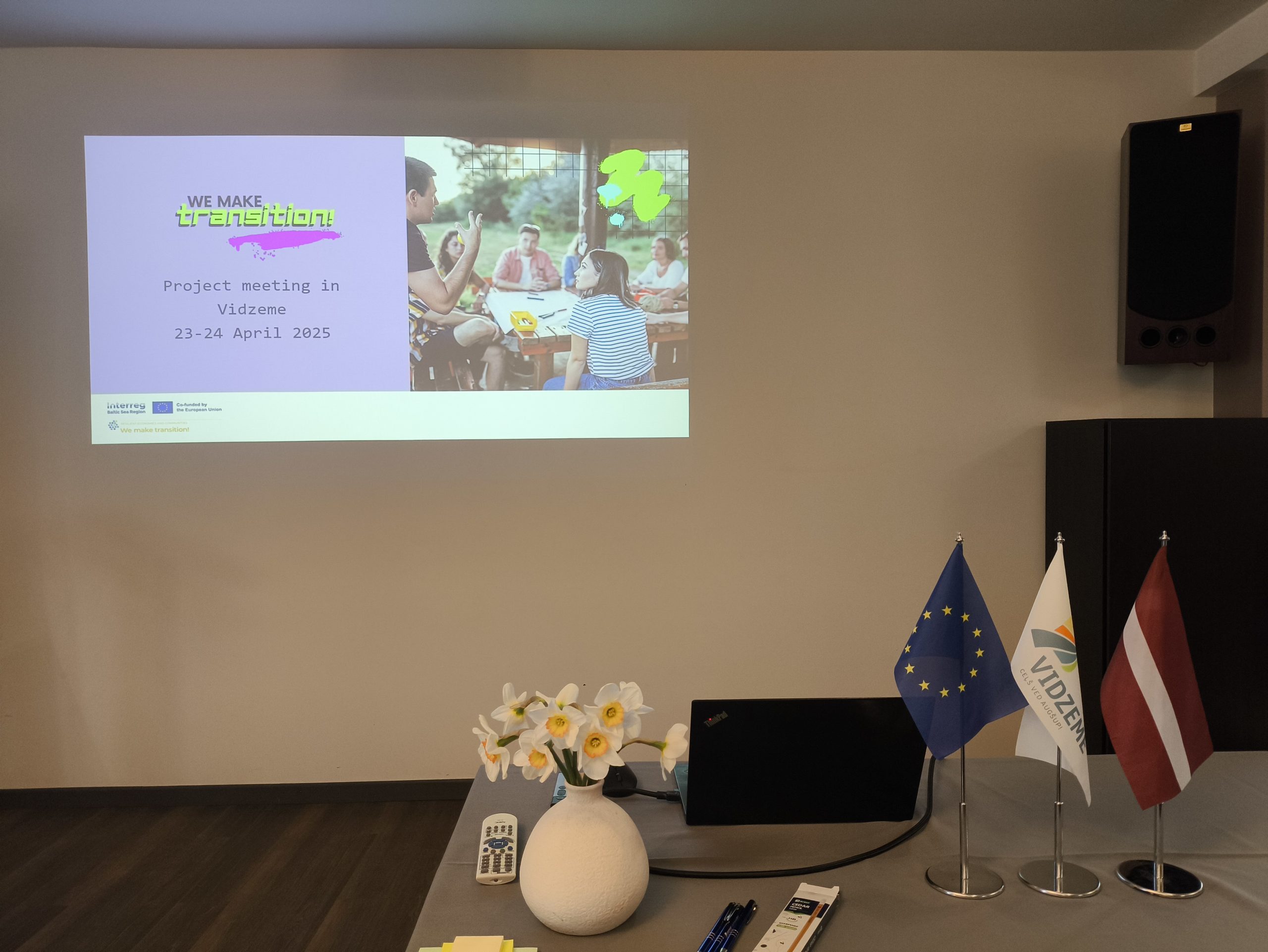 projekta we make transition partneri iepazistas ar pirmo bioregionu latvija un ilgtspejigas partikas praksem