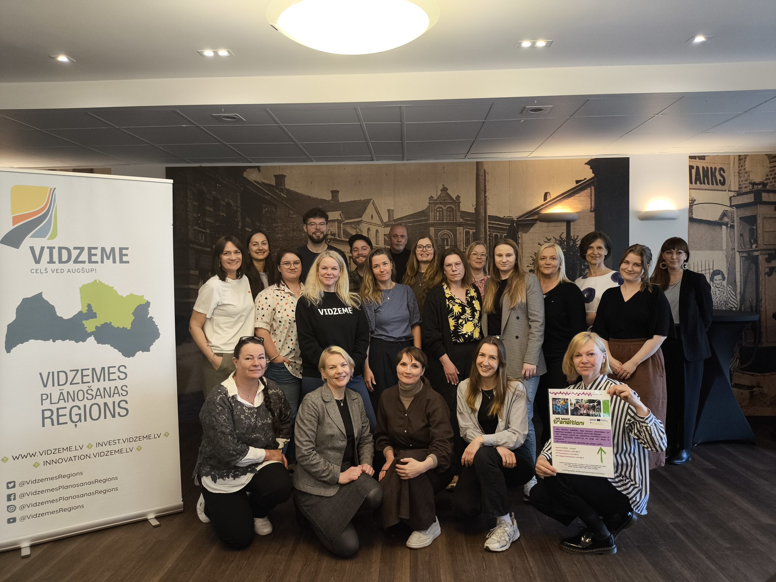 projekta we make transition partneri iepazistas ar pirmo bioregionu latvija un ilgtspejigas partikas praksem