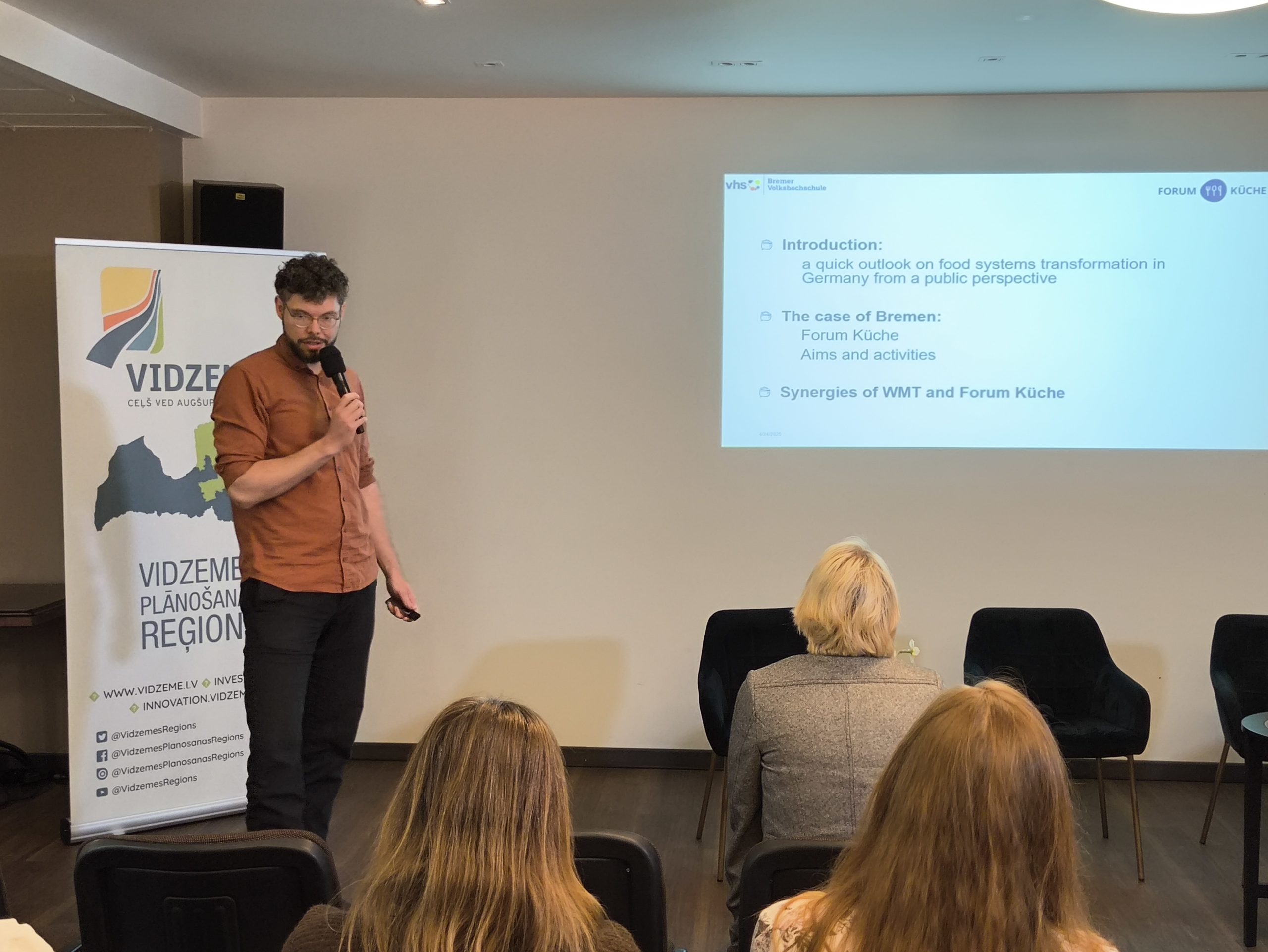 projekta we make transition partneri iepazistas ar pirmo bioregionu latvija un ilgtspejigas partikas praksem