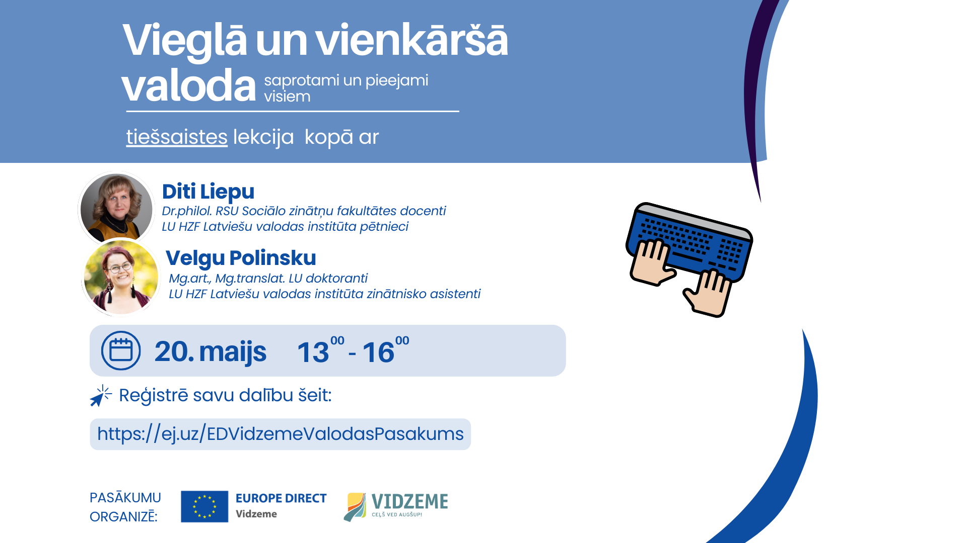 aicina uz tiessaistes lekciju par vieglas un vienkarsas valodas lietosanu informacijas pieklustamibas stiprinasanai