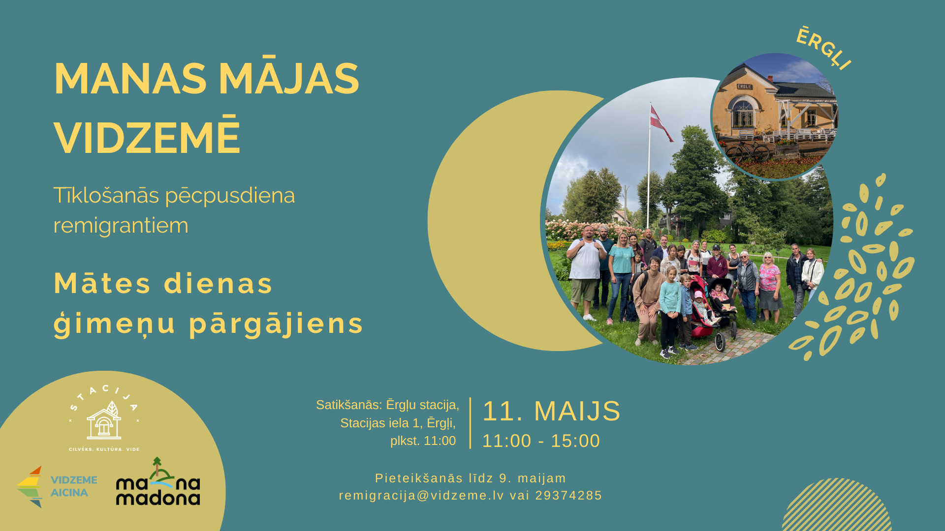 manas majas vidzeme pargajiens remigrantiem un visiem interesentiem 11 maija erglos