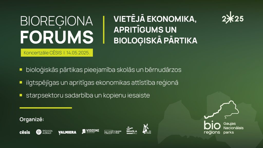 cesis notiks otrais bioregiona forums