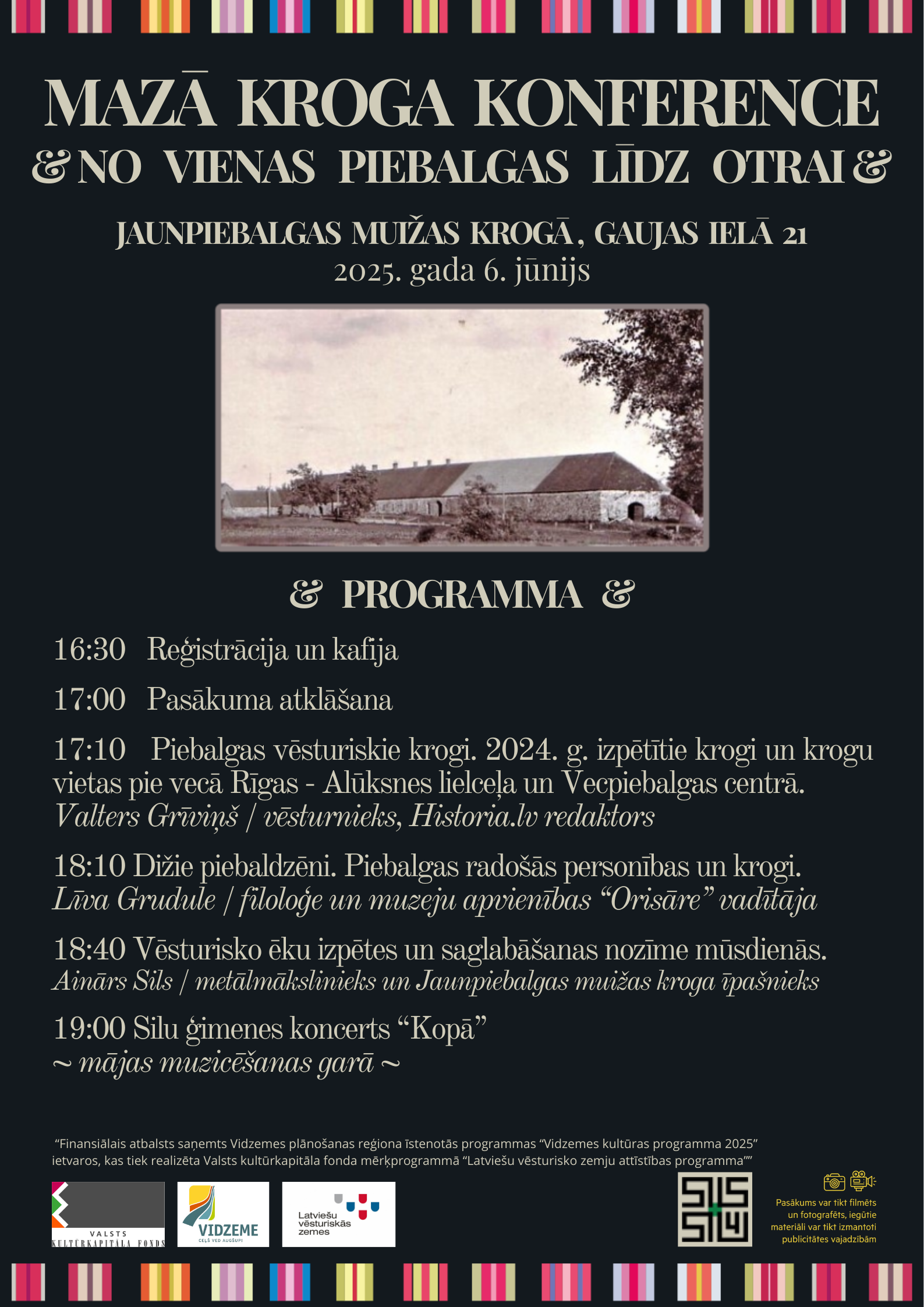 junija notiks pasakums maza kroga konference no vienas piebalgas lidz otrai