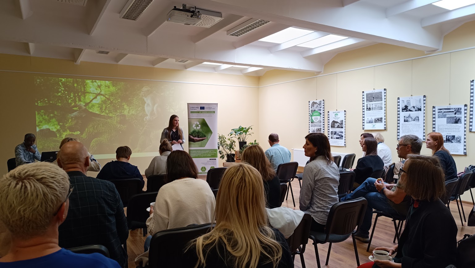 3f green model unikali aprites bioekonomikas risinajumi un zinatniski pamatota petnieciba agroresursu un ekonomikas instituta stende